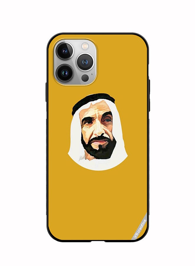 VR CREATIVE Protective Case Cover For Apple iPhone 11 Pro Max Sheikh Zayed Bin Sultan Al Nahyan Design Multicolour - Image 1