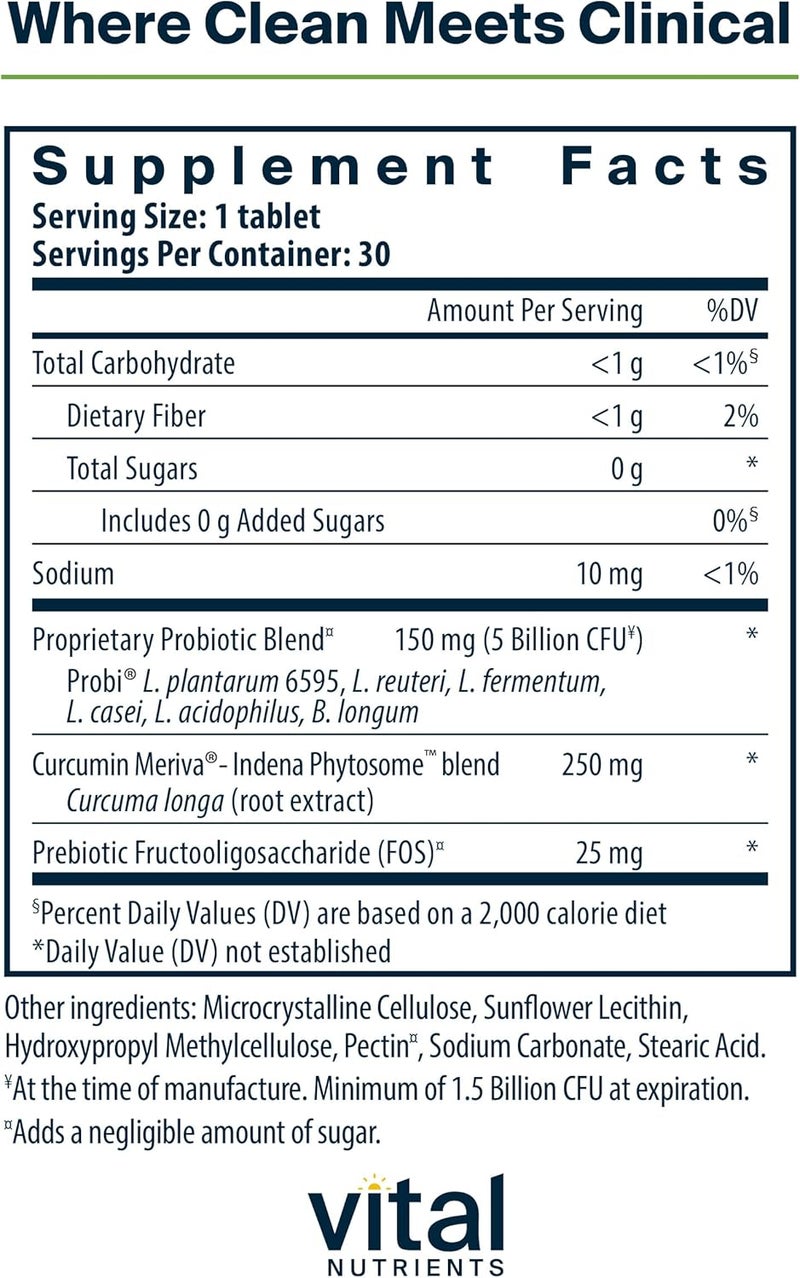 Hyperbiotics Vital Nutrients Pro Men Probiotics  Advanced Probiotics for Men  Clinically Studied for Prostate Health Digestive Balance and Gut Health  Gluten Dairy Soy Free  30 Vegan Tablets - Image 2