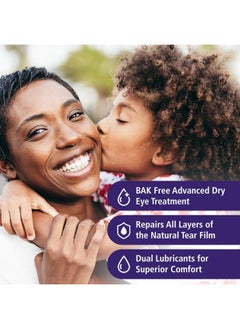 Rohto Dry Aid Lubricant Eye Drops, Fast Relief for Dry Eyes, Long-Lasting Hydration, Dry Eye Symptom Relief, Moisturizing and Soothing Eye Drops for Dry Eyes, Contact Lens-Friendly, 0.34 fl oz  - Image 4