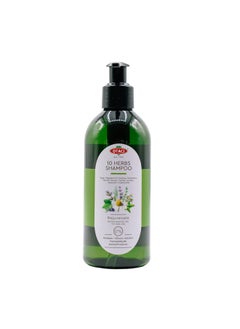 OTACI 10 Herbs Rejuvenate Shampoo For Bright And Shiny Hair Sage Peppermint Melissa Rosemary Myrtle Storax Thyme Juniper Lavender Chamomile No Paraben No Silicon Herbal Shampoo For Normal And Oily Hair  - Image 1