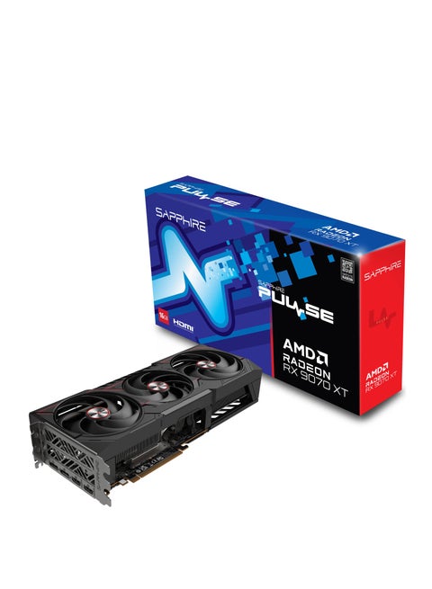 PULSE AMD Radeon RX 9070 XT Graphics Card, 16GB GDDR6 256-Bit Memory, 2970 MHz Boost Clock, 4096 Stream Processors, 20 Gbps Memory Clock, PCI-Express 5.0 x16 | 11348-03-20G