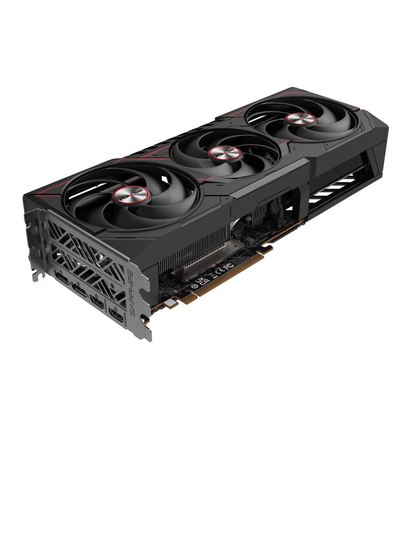 Sapphire PULSE AMD Radeon RX 9070 XT Graphics Card, 16GB GDDR6 256-Bit Memory, 2970 MHz Boost Clock, 4096 Stream Processors, 20 Gbps Memory Clock, PCI-Express 5.0 x16 | 11348-03-20G  - Image 3