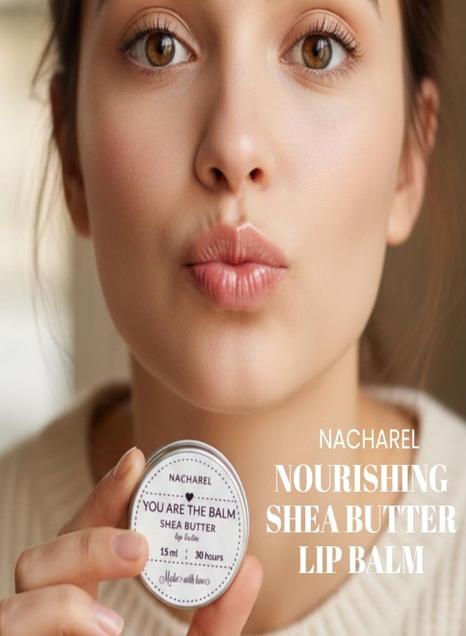 Nacharel Lip Balm | Natural Lip Lightening & Nourishing Shea Butter Balm | Moisturising Lip Care for Men & Women | Repairs Dry, Chapped Lips | Long-Lasting Hydration & Soft, Smooth Lips Treatment |1 - Image 3