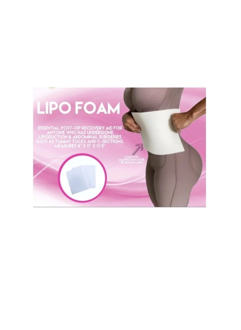 Post-Liposuction and Body Sculpting Medical Foam, Set of 2 - Image 5