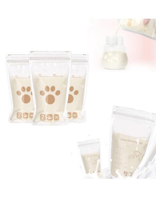 Breast Milk Storage Bag, 30 Pcs Easy Pour Breast Milk Storage Bag, Milk Pouch 220ml Breastfeeding Essentials Fresh-Keeping Bag with Scale Double Zipper Sealing Space Saving for Fridge or Freezer Use - pzsku/ZA52CBB55AD7116D0E752Z/45/_/1723271286/e3d333a3-e248-4d6d-a990-e0a0ca002a35