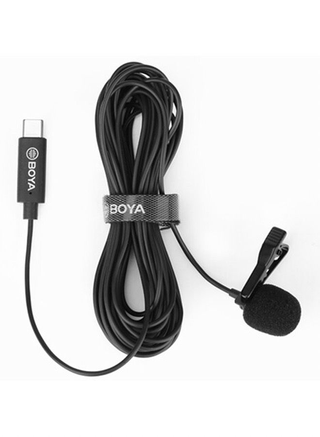 BOYA BY-M3 Digital Omnidirectional Lavalier Microphone with USB-C Cable (Android) with 2 years warranty - official distributor