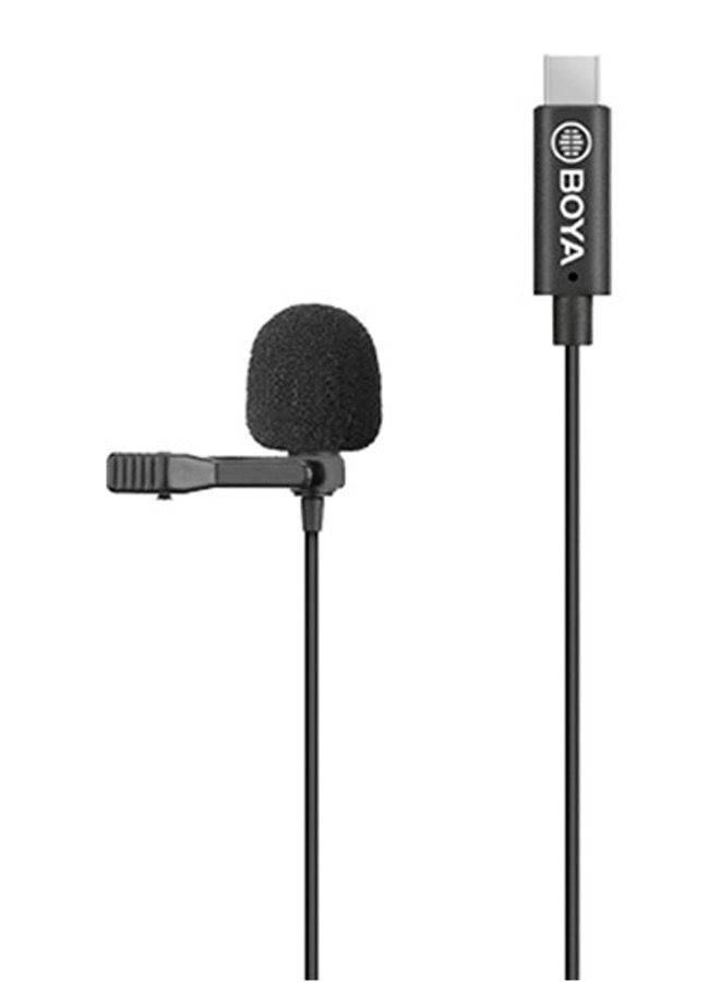BOYA BY-M3 Digital Omnidirectional Lavalier Microphone with USB-C Cable (Android) with 2 years warranty - official distributor