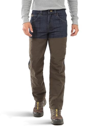 ATG by Wrangler Men's Upland Pant, Denim/turkish Coffee, 38W x 34L - Image 1