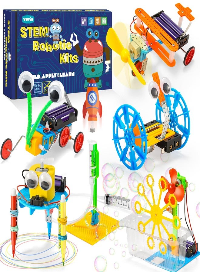 Yutin Robotics for Kids Ages 8-12, Boy Crafts Kids STEM Science Robot Building Kits 8-10 10-12, STEM Toys for Boys Gifts Age 8 10 12 13 14 Year Old - Image 1