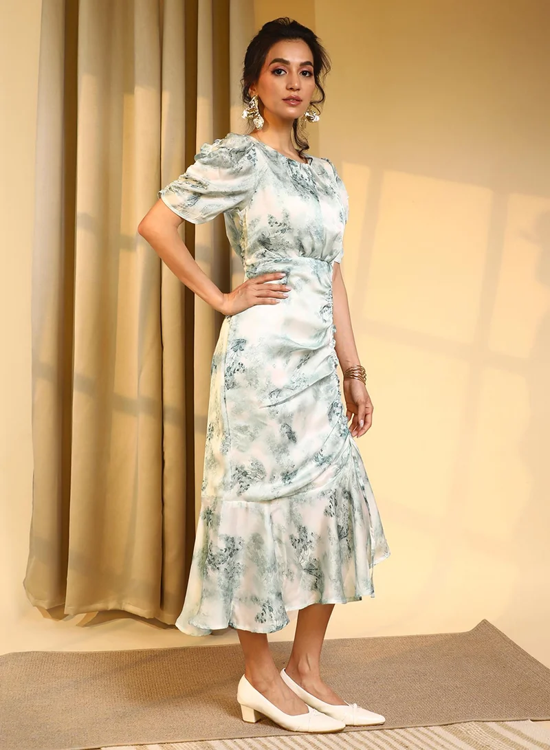 PINACOLADA Marble Print Dress