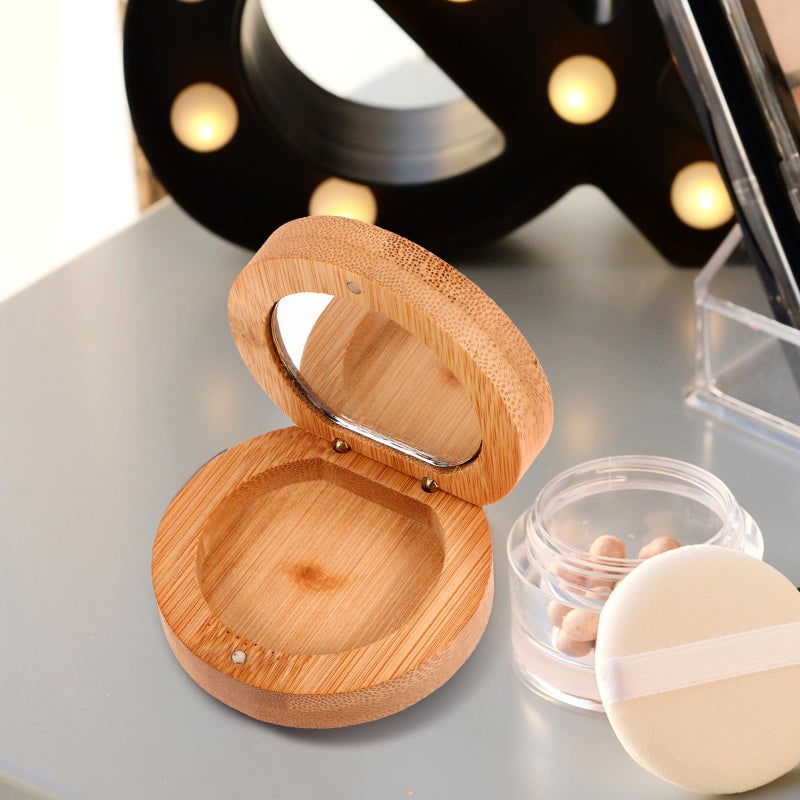 Compact Portable Folding Makeup Mirror for Travel Purse Women On The Go Small Mirror - Image 4