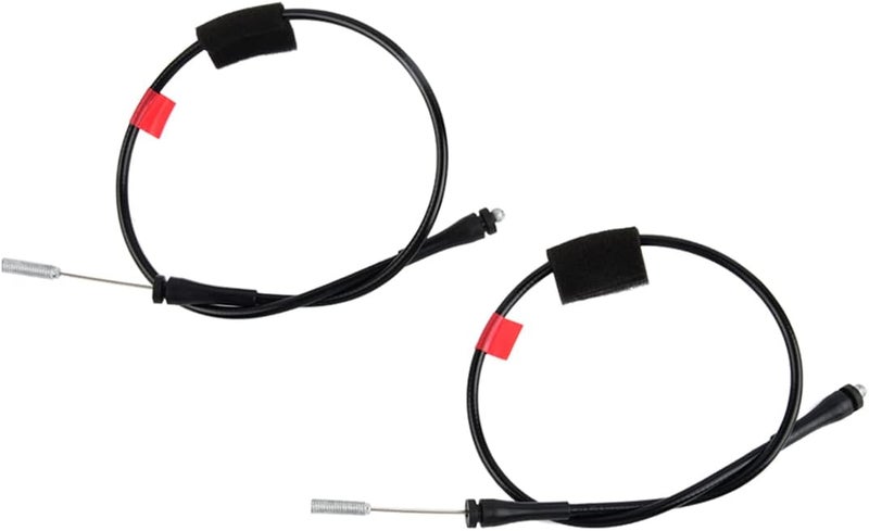AUTOJARE Rear Left Right Side Door Lower Latch Cables for Ford F150 and F250 - Image 1