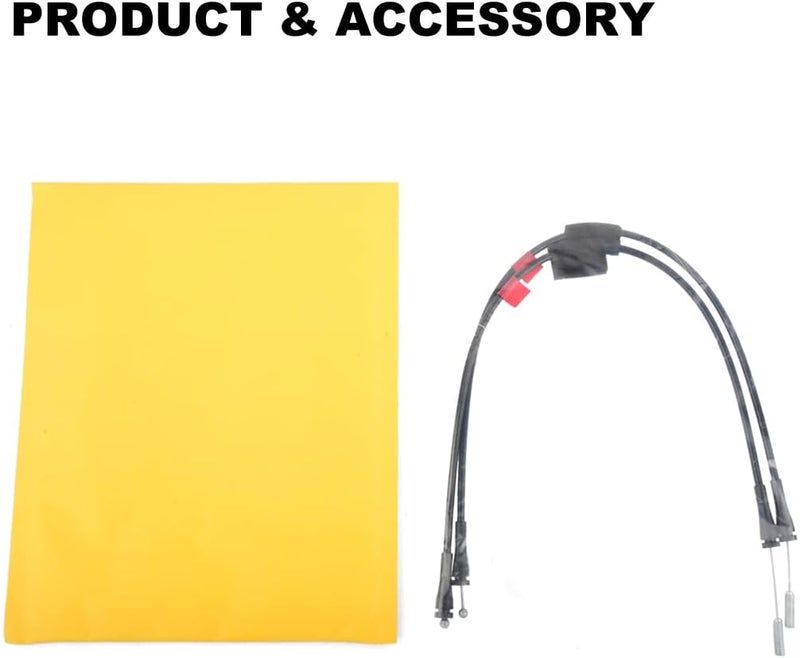 AUTOJARE Rear Left Right Side Door Lower Latch Cables for Ford F150 and F250 - Image 3