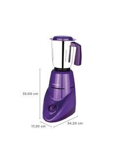 morphy richards MORPHY RICHARDS MIXER GRINDER AERO PRO 500W PUPLE COLOUR 640127  - Image 3