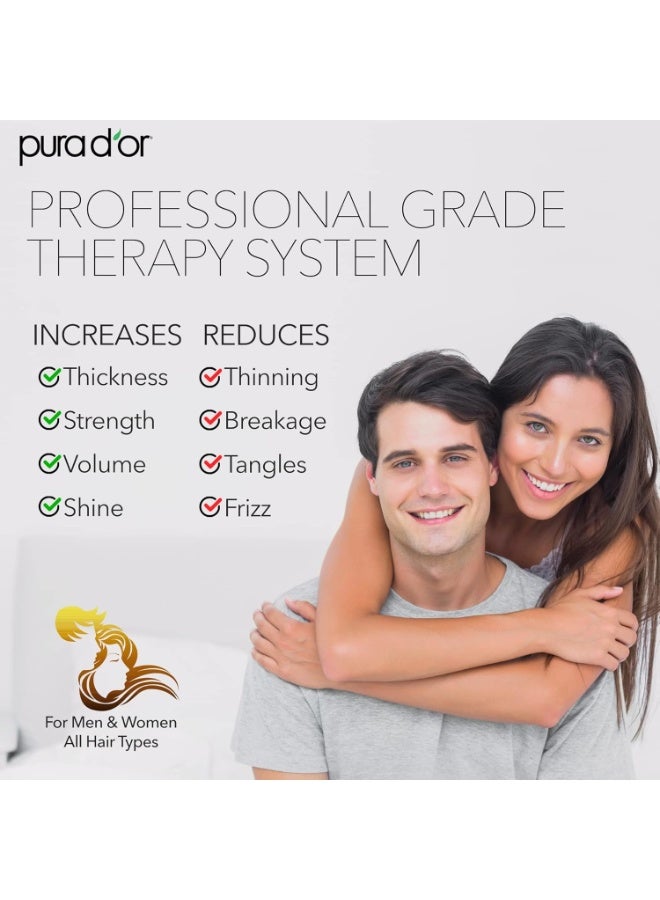 بيورا دور، بلسم البيوتين المُصمم سريريًا، لجميع أنواع الشعر، 16 أونصة سائلة (473 مل) - Image 4