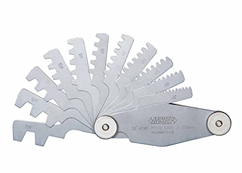 INSIZE 4824-16 Pitch Gage, 1-12 TPI - Image 1