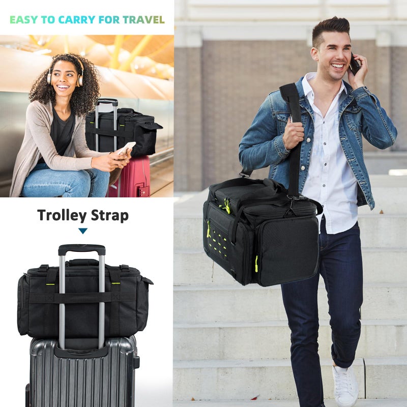 MYBAGZING Original Gig Bag - Heavy Duty Dj Equipment Bag - Cable Organizer for Musician, Gear Storage for Dj Accessories - Image 5