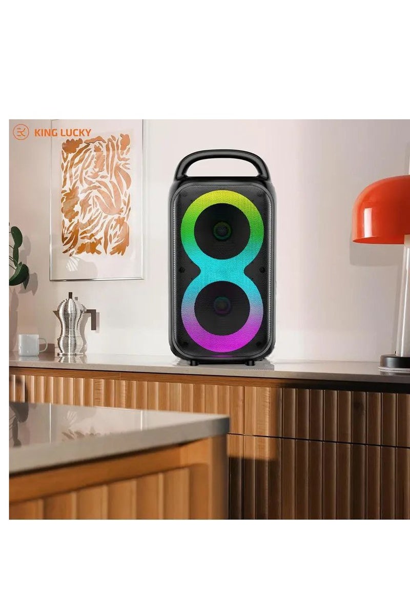 Speaker - JL-324 - Bluetooth - Works with all mobile phones - Black - Image 3