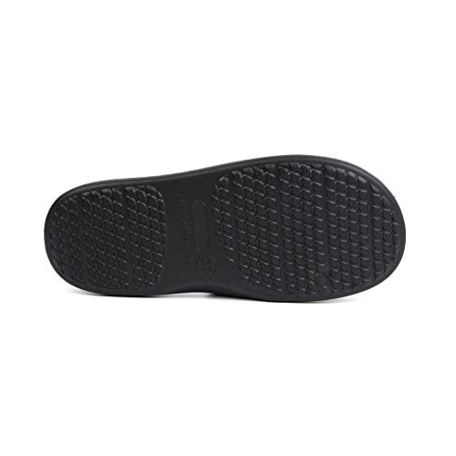 FUNKYMONKEY Women's Shower Slides - Non Slip Quick Drying Sandals for Women – Lightweight Pool Beach Bathroom Slippers Indoor Outdoor(7 M US, Black/FMB) - Image 5