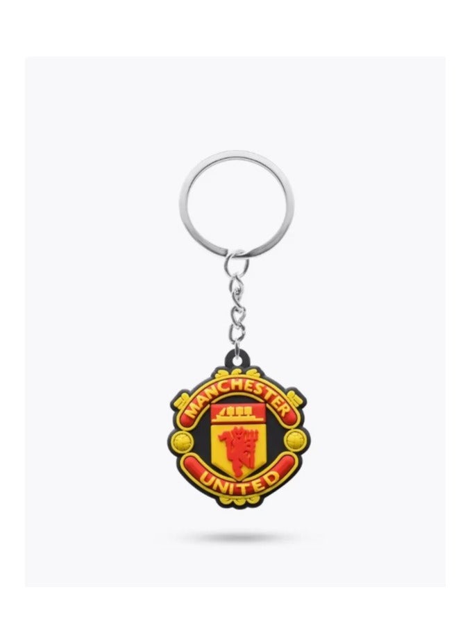 MARIO DRAFTS Manchester United Football Club Official Logo Keychain, Metal Ring with Team Crest Pendant - Image 5