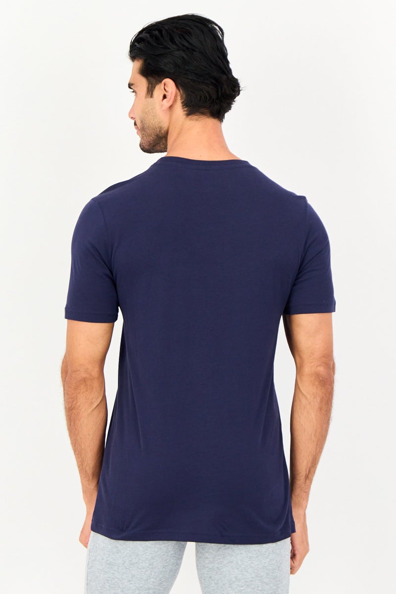 Puma x Scuderia Ferrari Men Sportswear Fit Short Sleeve Outdoor T-Shirt, Navy - Image 3