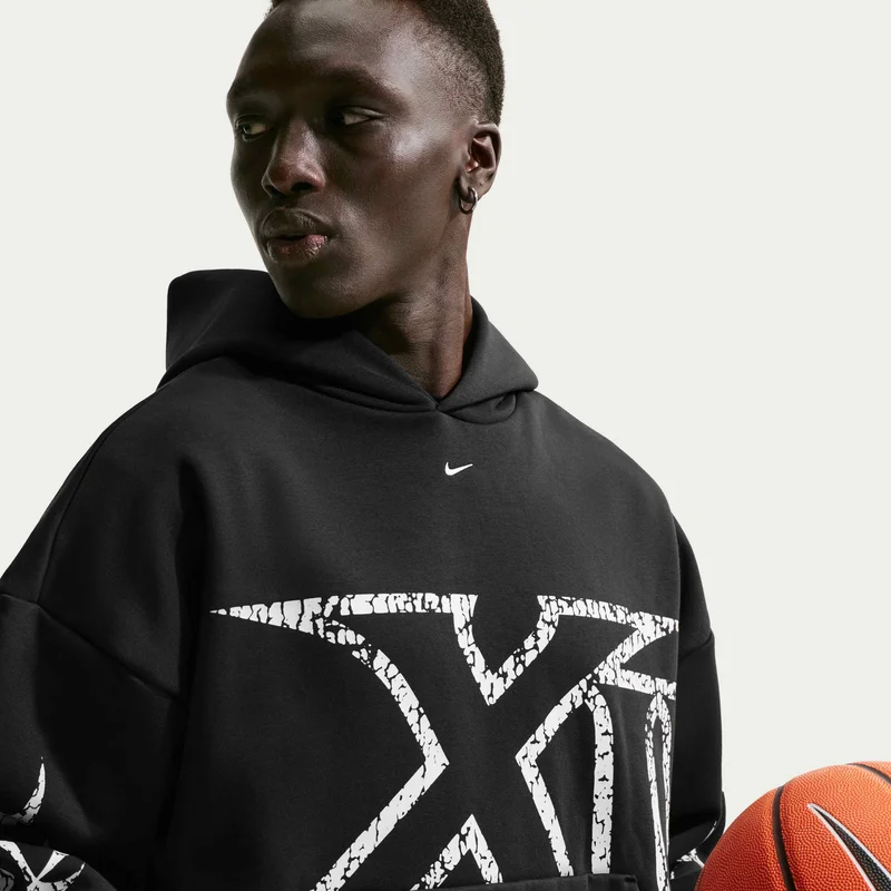 Nike Black Men's Ja Morant Therma-FIT Basketball Hoodie for Men | Best Price UAE