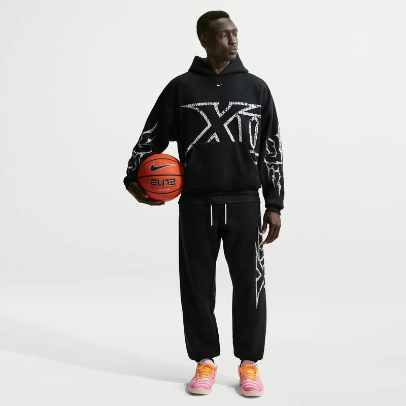 Nike Black Men's Ja Morant Therma-FIT Basketball Hoodie for Men | Best Price UAE