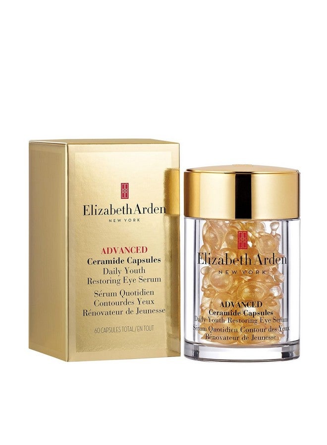 Elizabeth Arden Advanced Ceramide Eye Serum Capsules, Youth Restoring Daily Skin Care, 60 Count - Image 1