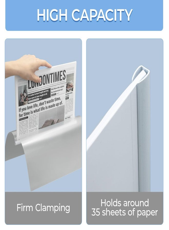 ام اند جي مجموعة من 10 أغلفة تقارير من M&G مزودة بشريط منزلق، مجلد تقارير شفاف بسماكة 5 مم مناسب لورق A4 وورق بحجم الرسائل، مجلدات عرض مكونة من 35 ورقة، 8.7 × 12.2 بوصة - Image 4