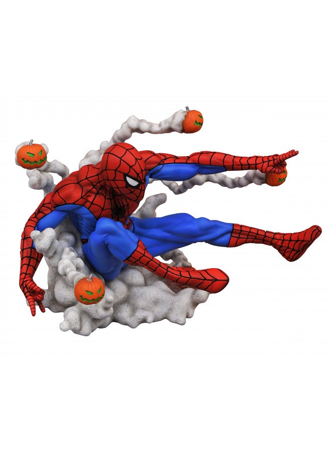 Diamond Select Toys Marvel Gallery Pumpkin Bomb Spider-Man Wall Mountable PVC Figure - Image 2