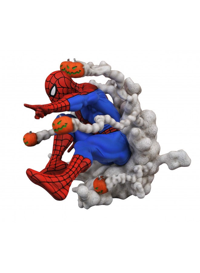 Diamond Select Toys Marvel Gallery Pumpkin Bomb Spider-Man Wall Mountable PVC Figure - Image 3