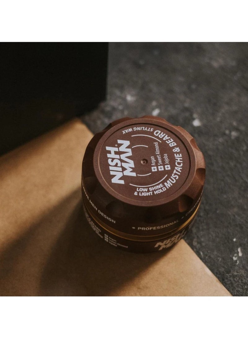 NISHMAN Beard & Moustache Styling Balm 100ml - Image 2