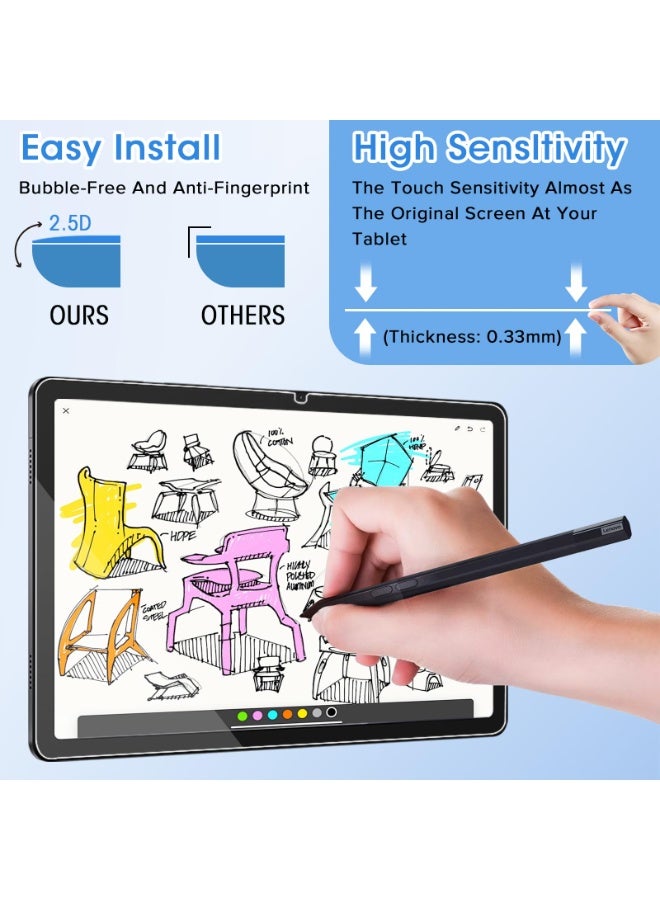 Naxifly 2 Pack Screen Protector for Galaxy Tab A9 Plus 11 Inch 2023, 9H Hardness Tempered Glass Compatible with Galaxy Tab A9+ Plus Protectors, HD Clear, Touch Sensitive (SM-X210/X215/X216/X218) - Image 5