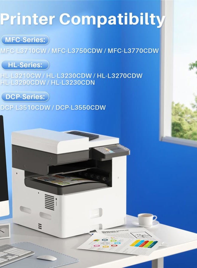 Skydo TN-227 TN227 BlackToner Cartridge Compatible with Brother TN-227 TN227 TN-223BK Toner Cartridge - Image 2