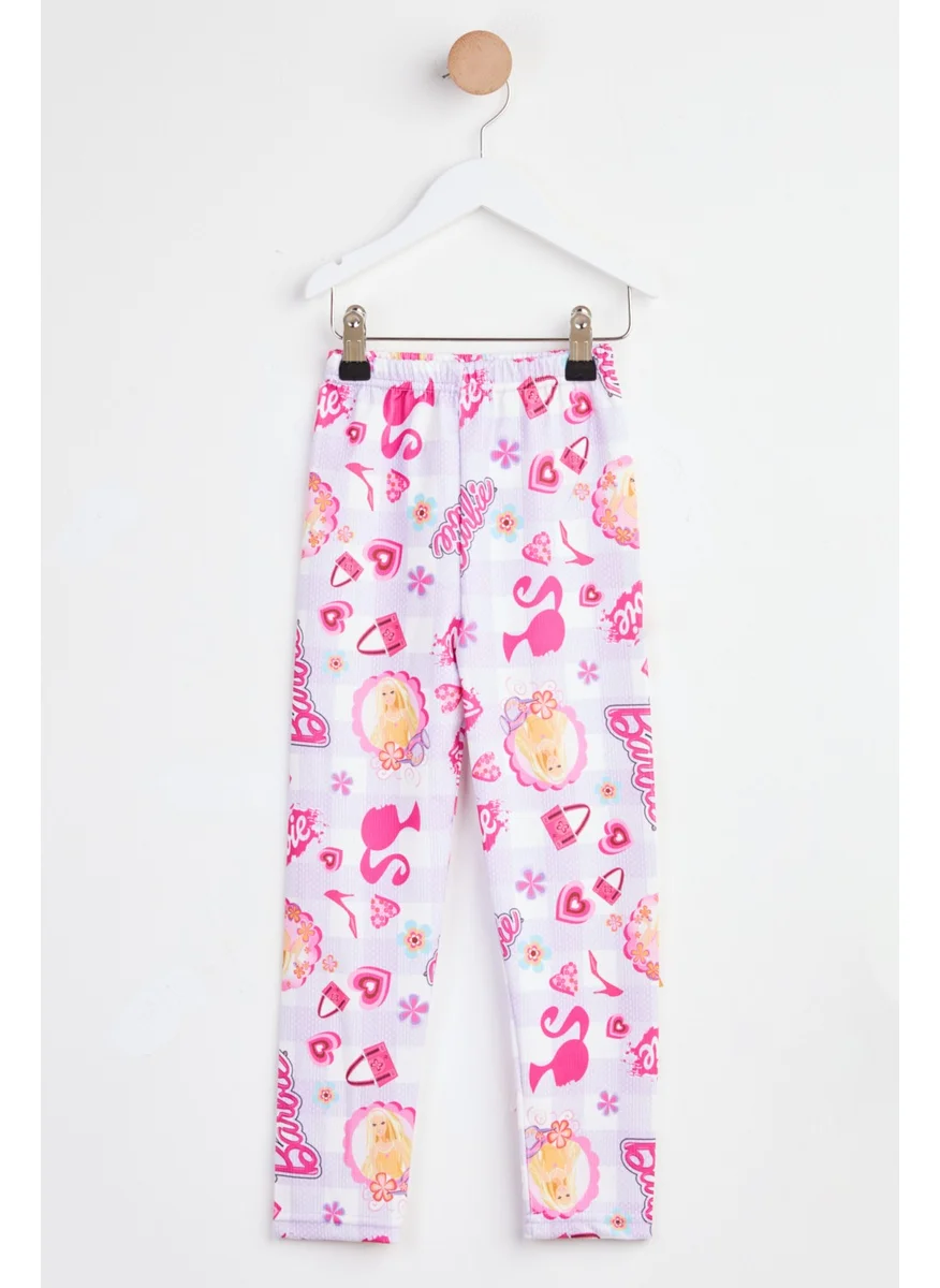 Tofisa 24468-LILA Kids Printed Tights