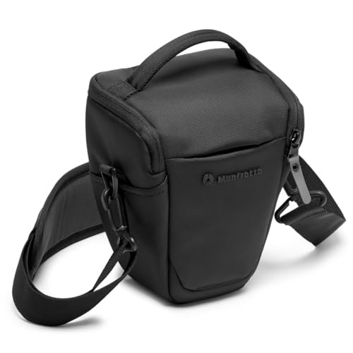 Manfrotto Advanced Holster S III, Case for Mirrorless Camera with Lens, Camera Bag with Tripod Mount and Rain Cover, Photography Accessories - Image 1