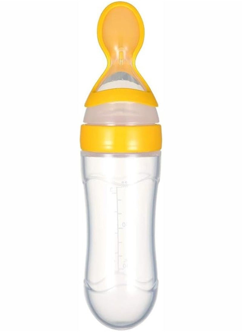 BLOOMING TIME Food Dispensing Spoon Juice Cereal Feeding Bottle  - Image 1