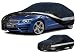 Holthly 10 Layers Car Cover Custom Fit for BMW Z4 E85 E89 G29 20092026 Waterproof All Weather for Automobiles Outdoor Full Cover Sun Dust Rain Protection with Cotton Black - Image 2