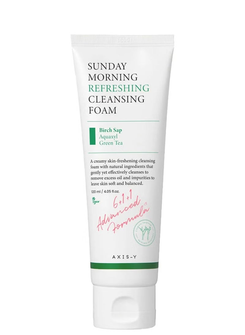 اكسيس واي غسول الصباح الرغوي المنعش 120مل