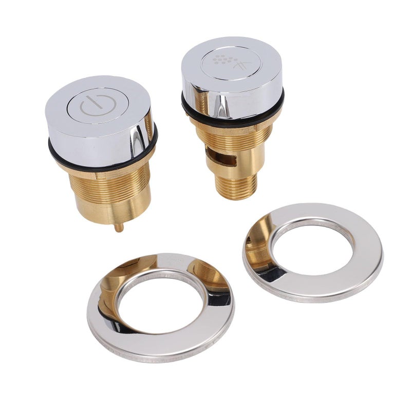 39mm Copper Push Button Air Switch Kit for Garbage Disposal Sink Top - Image 5
