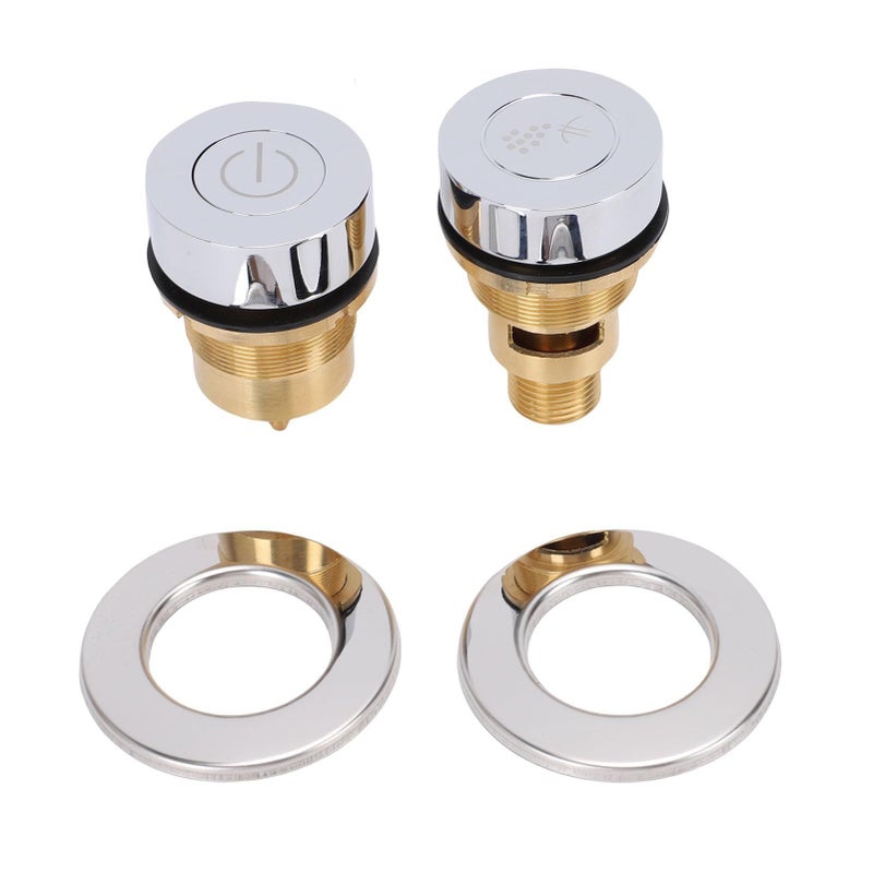 39mm Copper Push Button Air Switch Kit for Garbage Disposal Sink Top - Image 4