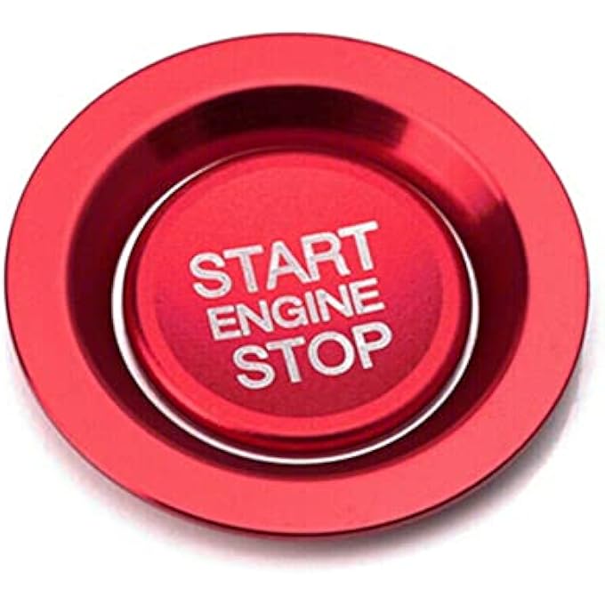 ريحني مفتاح تشغيل محرك السيارة بدون مفتاح مع حلقة زينة لسيارة جاكوار Xf Xj Xe FPace FType لسيارة رينج روفر إيفوك سبورت - Image 1