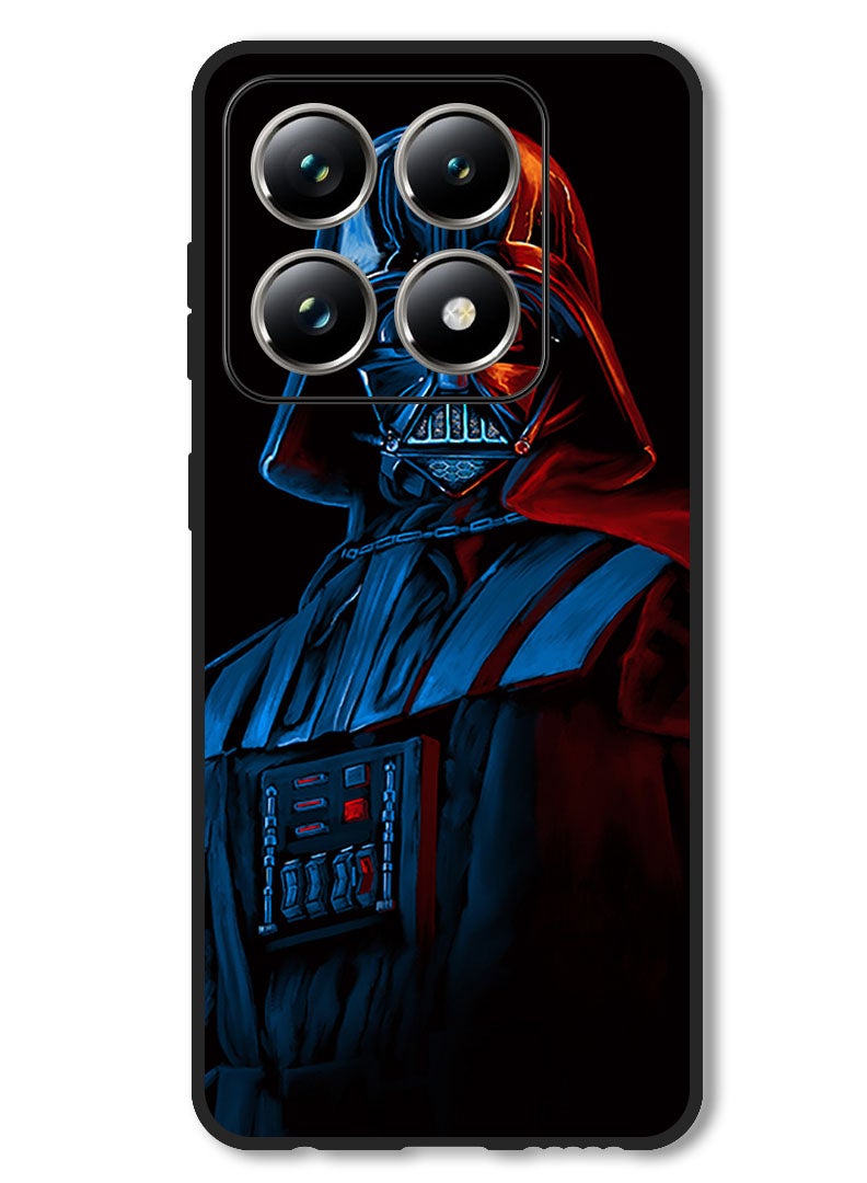 Theodor Case Compatible with Xiaomi 14T Pro Protection Shockproof Bumper Cover flaviano-oliveira-darth-v - Image 1