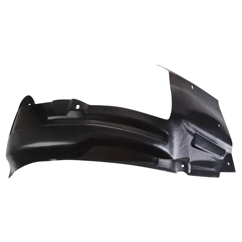 TRQ Front Left Rearward Inner Fender Liner Black Drivers Side Compatible with 20082015 Cadillac CTS GM1248199