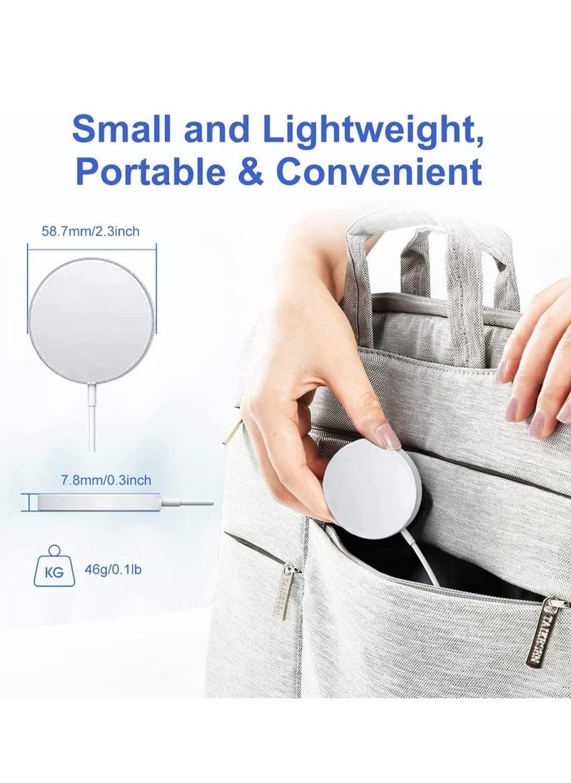 BGM - MagSafe ChargerMFI/UACK Certified‘iPhone USB C Fast Charging,Wireless Magnetic Fast PD Charging up to 15W Compatibility with iPhone 14,14 Plus,14 Pro,14 Pro Max iPhone 13,12 series,AirPods Pro2 - Image 1