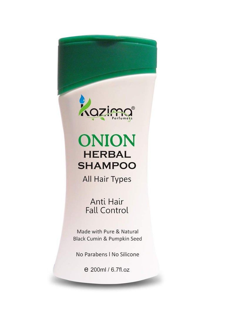 كازيما شامبو كازيما العشبي بالبصل مع بروتينات الحليب متعددة الفيتامينات - Image 1