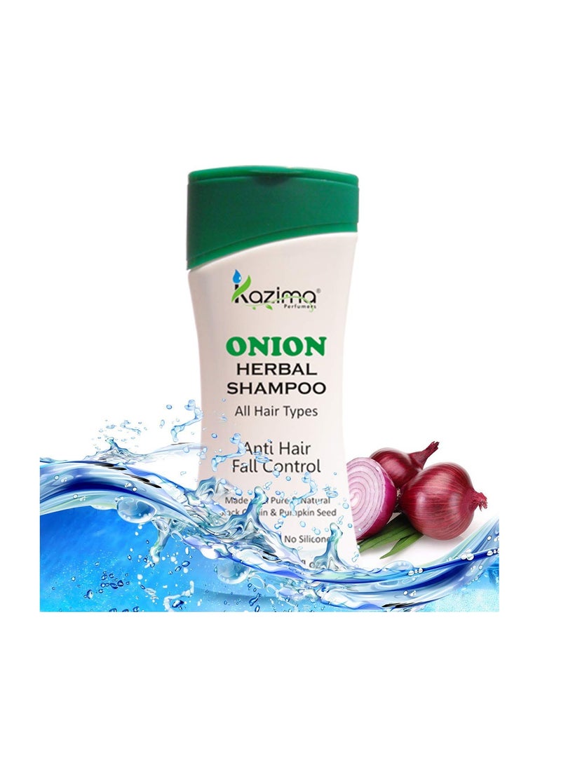 كازيما شامبو كازيما العشبي بالبصل مع بروتينات الحليب متعددة الفيتامينات - Image 3