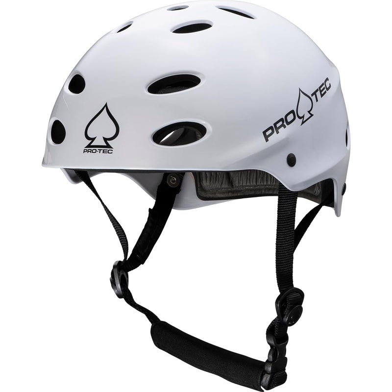 Pro-Tec Ace Water Wakeboarding Helmet, Ideal for Wakeboarding, Kayaking, Whitewater Rafting or Kite Surfing, – Medium – White Gloss - Image 3