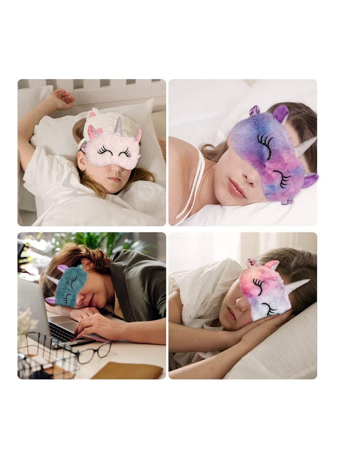 نيبمينينت Unicorn Plush Eye Sleeping Mask 19x9x1سم - Image 2