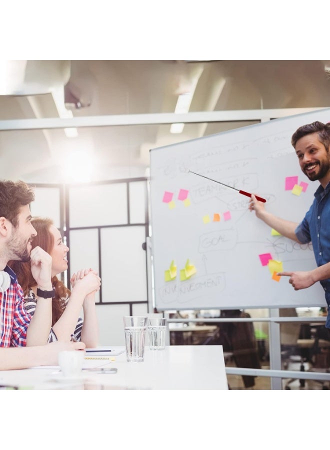 Meetion 2 Pcs Telescopic Teacher Pointer Finger, Mini Retractable Hand Pointer Teacher Pointers for Classroom, Extendable Pointer Finger Pointer Stick Elementary School Kindergarten Teacher Supplies (Red) - Image 4